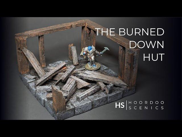 Making Foam Look Like Burned Wood - Terrain Building Tutorial