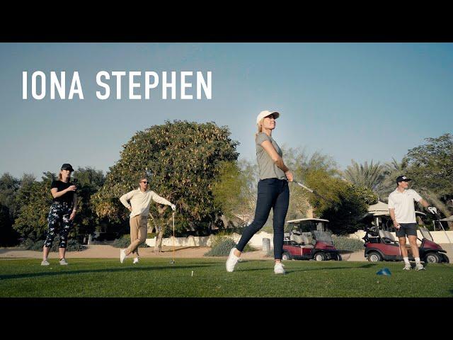 Sunset Golf in Dubai with Iona Stephen