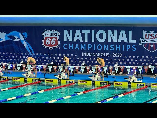 Caeleb Dressel 50 Free (22.72) 2023 Nationals Prelims