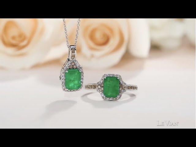 Cherish Mom with Le Vian Costa Smeralda Emeralds