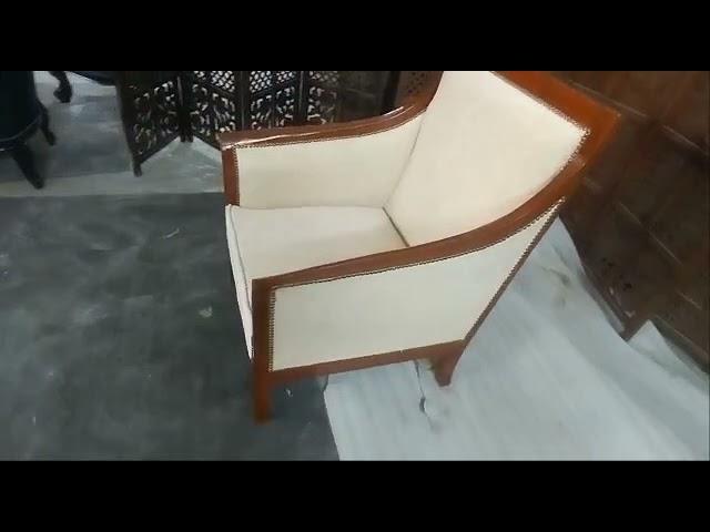 #32 Shilpi wooden Royal sofa chair |Premium Furniture | Teak wood | Shessham wood