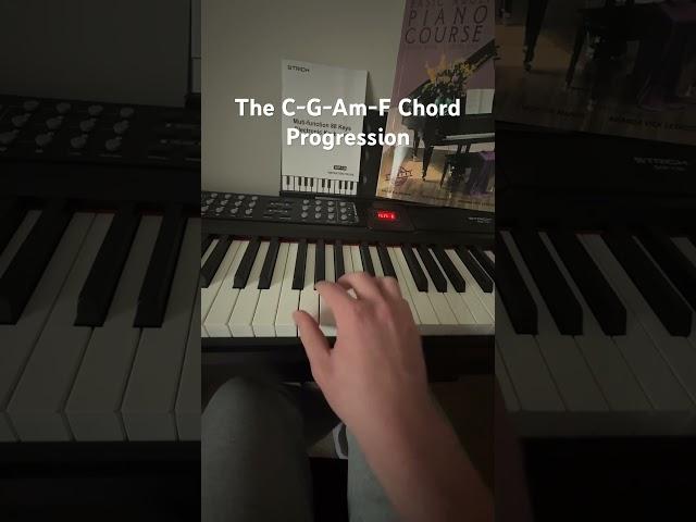 The C-G-Am-F Chord Progression is insane. #Piano #Guitar #Tutorial