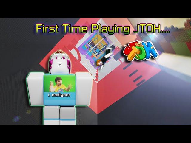 NOOB PLAYS JTOH FOR THE FIRST TIME...