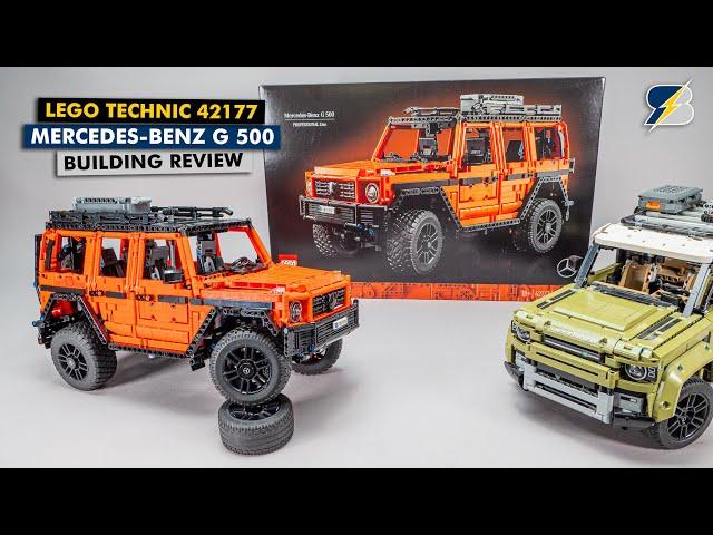 LEGO Technic 42177 Mercedes-Benz G 500 PROFESSIONAL Line detailed building review