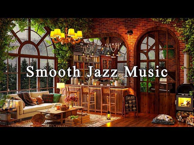 Cozy Coffee Shop Ambience & Smooth Jazz Music to Work, Study, FocusRelaxing Jazz Instrumental Music