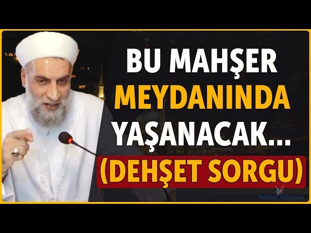 Mahşer Meydanında Yaşanacak Olaylar.. - Ahmet Doğan Hoca #ehlisünnet #namaz #amin #sohbet