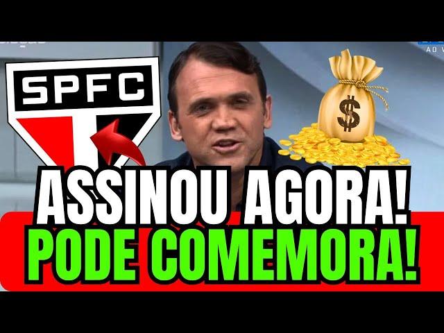 ACABOU DE SER CONFIRMADO! CONTRATAÇÃO DE MILHÕES! PODE COMEMORAR! NOTICIAS DO SÃO PAULO HOJE