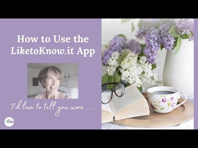 How to Use LiketoKnow.it - Inspire My Style