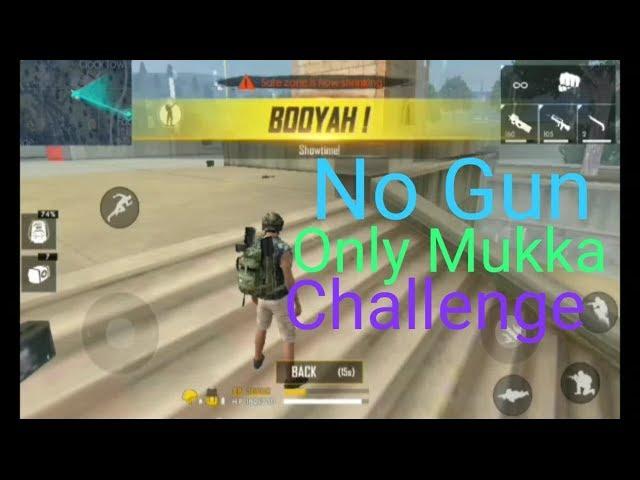 Free Fire  Only Mukka Challenge