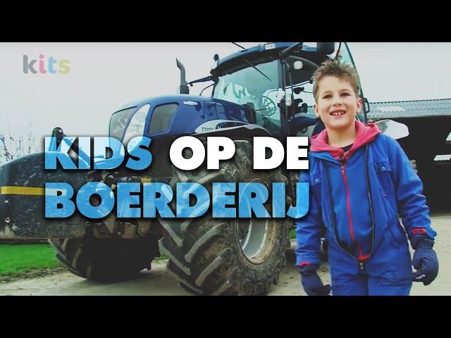 Als kind werken bij het loonbedrijf