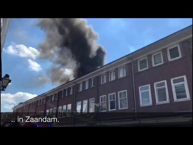 Brand Zuiddijk Zaandam