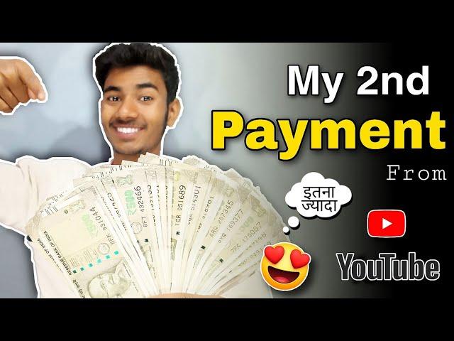 My Second Payment From Youtube ! Kitna Aaya ! उम्मीद से ज्यादा