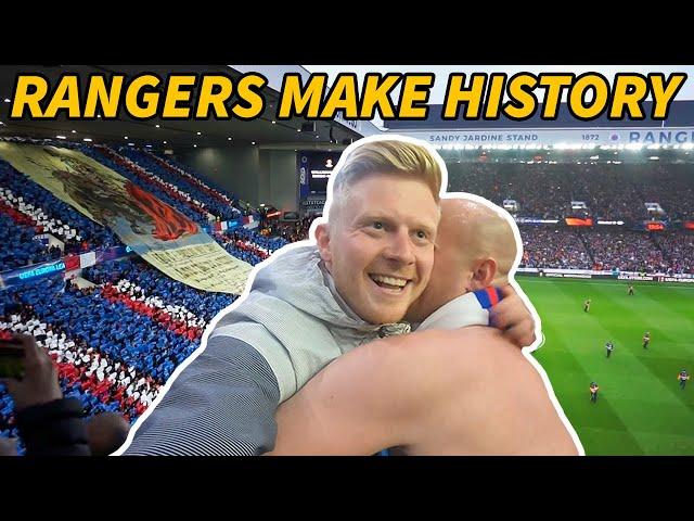  THE BEST ATMOSPHERE YOU'LL EVER SEE!!!!! Rangers 3-1 RB Leipzig, Europa League Semi Final Vlog