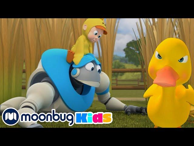 ARPO the Robot - Fist Full Of Ducklings | Moonbug Kids TV Shows - Full Episodes | Cartoons For Kids