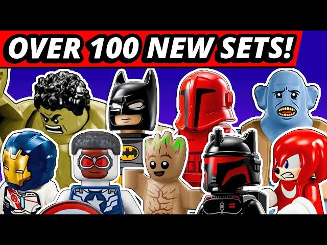 LEGO NEWS! 100+ NEW SETS! Star Wars! Marvel! Batman! Harry Potter! 2 NEW LEGO Ideas Sets!