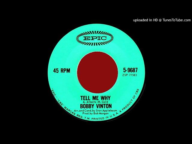 Tell Me Why - Bobby Vinton (The Roast Game Records Version)