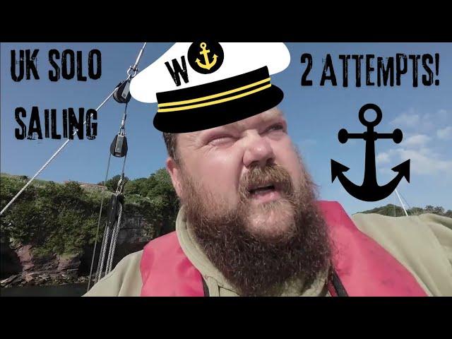 FIRST TIME doing an ANCHOR! | UK SOLO SAILING | Brixham to Cawsands Bay.