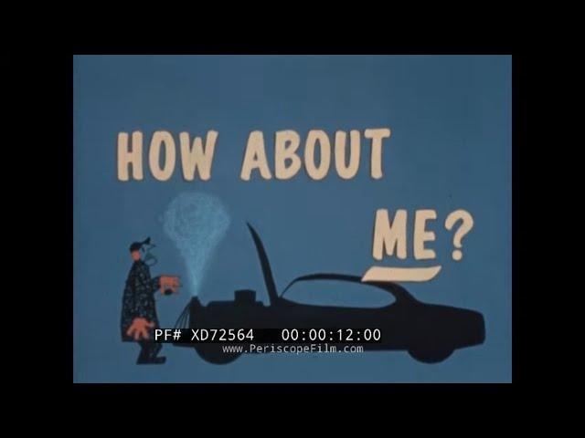 "HOW ABOUT ME?"  1950s SERVICE STATION ATTENDANT TRAINING FILM   ANTIFREEZE SALES XD72564