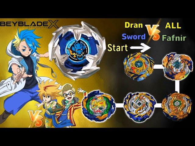 【Dran Sword VS ALL Fafnir】 Beyblade X Battle ベイブレードX ドランソード 베이블레이드 X 드랜소드