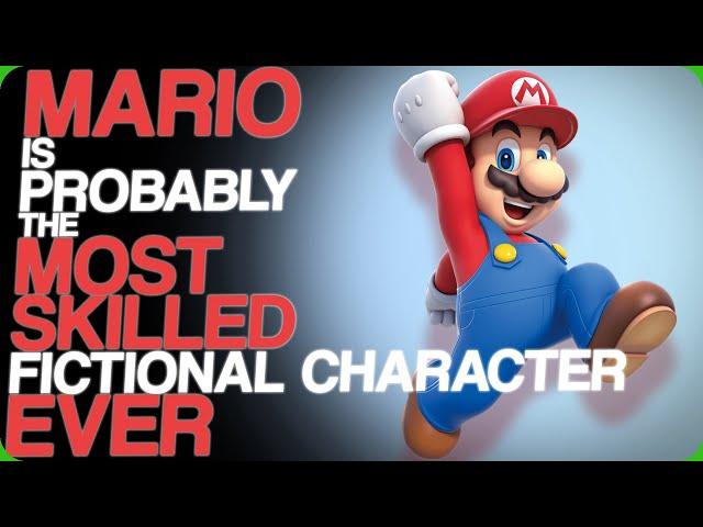 Wiki Weekends | Mario Is Probably The Most Skilled Fictional Character Ever