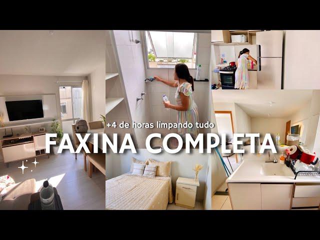 FAXINA PESADA COMPLETA NO APARTAMENTO COM O MARIDO | limpeza & organização, joguei água em tudo 🫧