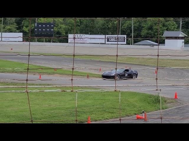 2022 Kil-Kare Autocross - August - Corvette Demonstration