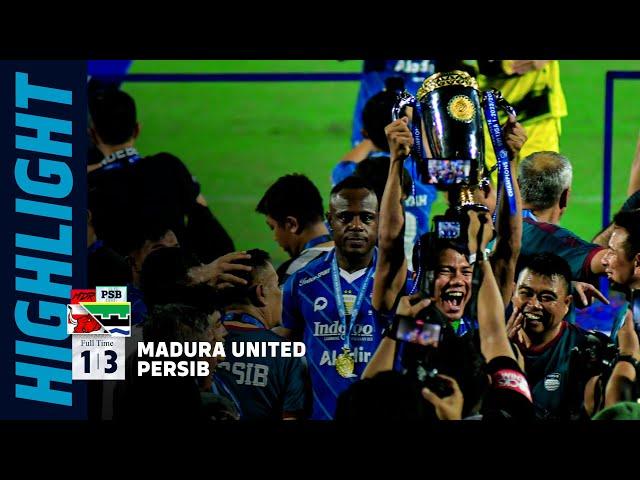 KEMENANGAN YANG SEMPURNA! PERSIB JUARA LIGA 1 2023/2024 | MATCH HIGHLIGHT MADURA UNITED 1-3 PERSIB