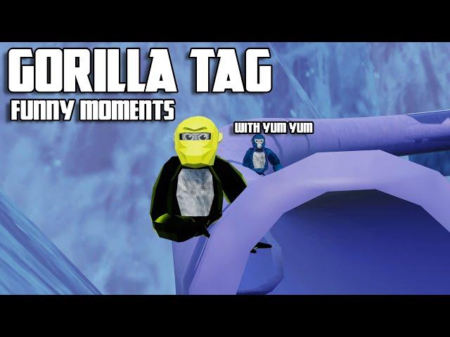 GORILLA TAG FUNNY MOMENTS (with Yum Yum) - Ice Map