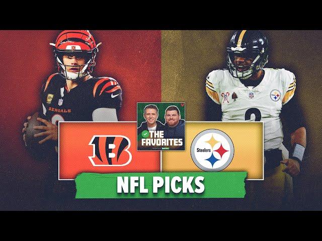 Cincinnati Bengals vs Pittsburgh Steelers BEST BETS! NFL Picks & Predictions | The Favorites