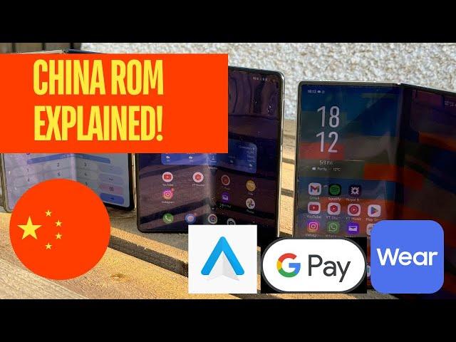 China ROM Explained 2024 - Gpay, Galaxy watch, Android Auto and more!