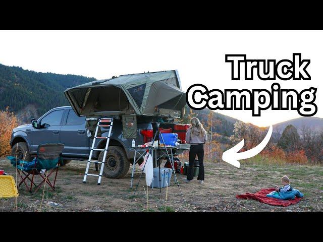 It's Getting Cold! | F150 Overland Truck Camping