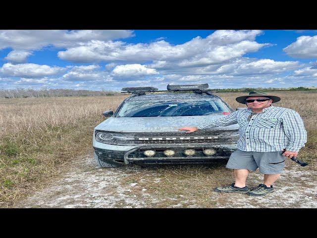 Ford Bronco walk around after 4x4 in Big Cypress