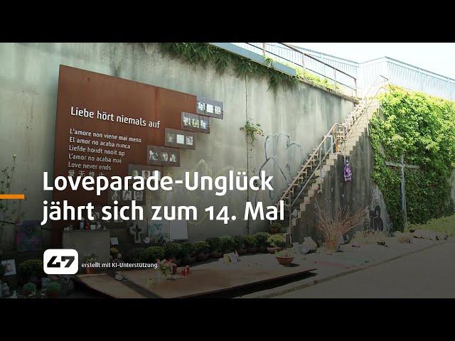 STUDIO 47 .live | LOVEPARADE-UNGLÜCK JÄHRT SICH ZUM 14. MAL