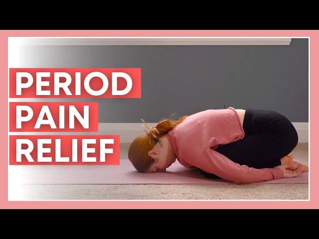 Yoga for Menstrual Cramps - Gentle Yoga for Your Period