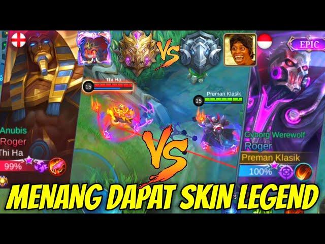 NANTANG ORANG GAK DI KENAL BY 1 ! MENANG DAPAT SKIN LEGEND, NYAMAR JADI GEMBEL DI MOBILE LEGENDS