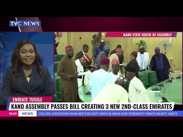 Kano Assembly Passes Bill Creating 3 New 2nd-Class Emirates