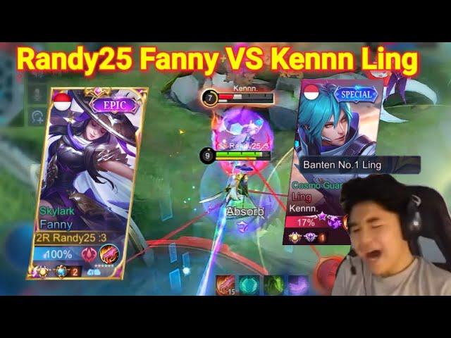 REACTION BTR Kenn Ketemu Fanny Randy25! Serious Mode | Mobile Legends