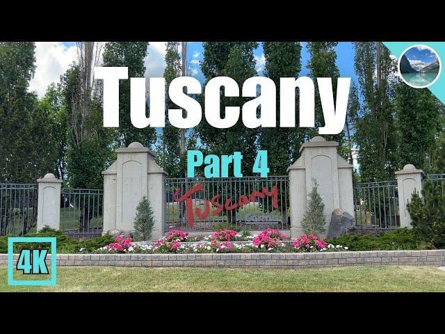 Calgary Neighbourhood Walk  Tuscany Part 4