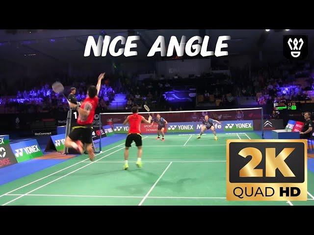 {2K Nice Angle} Fu HaiFeng/ Zhang Nan vs Lee Yong-Dae/Yoo Yeon-seong #niceanglebadminton