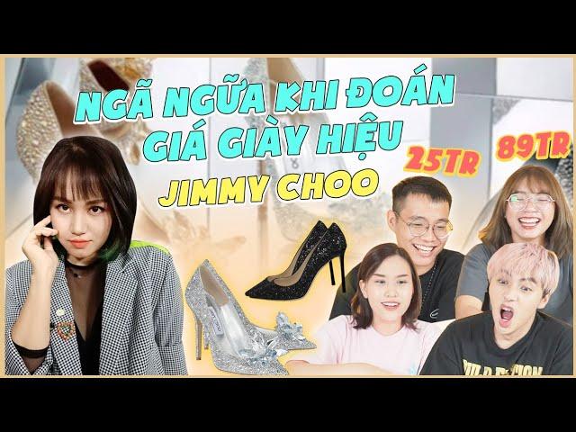 󠀀󠀀Ngã ngửa khi đoán giá giày hiệu Jimmy Choo