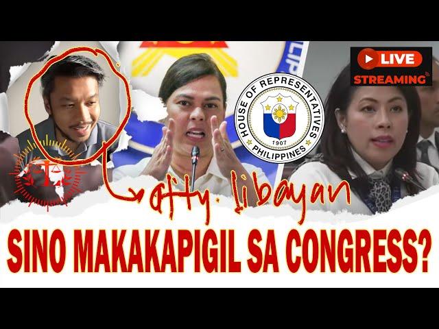 PART 1 MARTIAL LAW SA HOUSE OF REPRESENTATIVES? ATTY. LOPEZ OF VP SARA PERSECUTION?