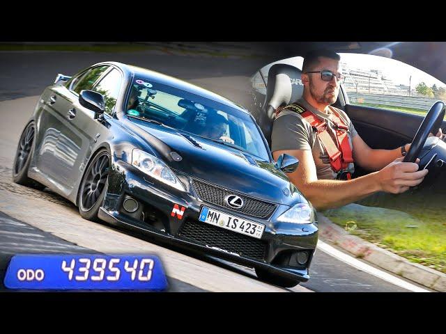 439.500 KM Old Lexus IS F STILL GOT IT! / Nürburgring Drive