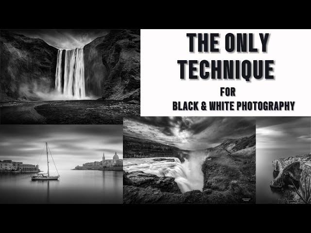 A BLACK & WHITE PHOTOGRAPHY editing Process that Transforms your Photos to PRO LEVEL.