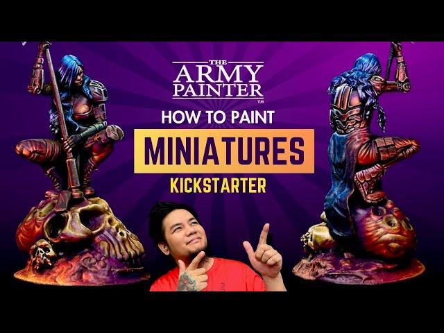Kickstarter TEST Painting  The Army Painter