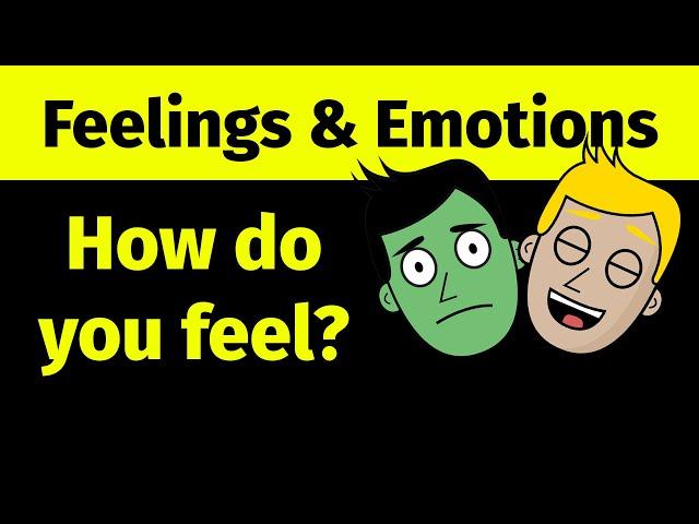 ENGLISH LESSON | How are you feeling? | Feelings and Emotions. | Good Morning Mr.D