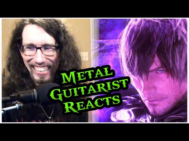 Pro Metal Guitarist REACTS: FFXIV "Who Brings Shadow" with Official Lyrics (Hades Theme)