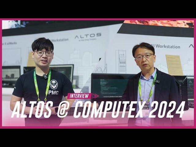 Interview With Altos President! | Altos @ Computex 2024