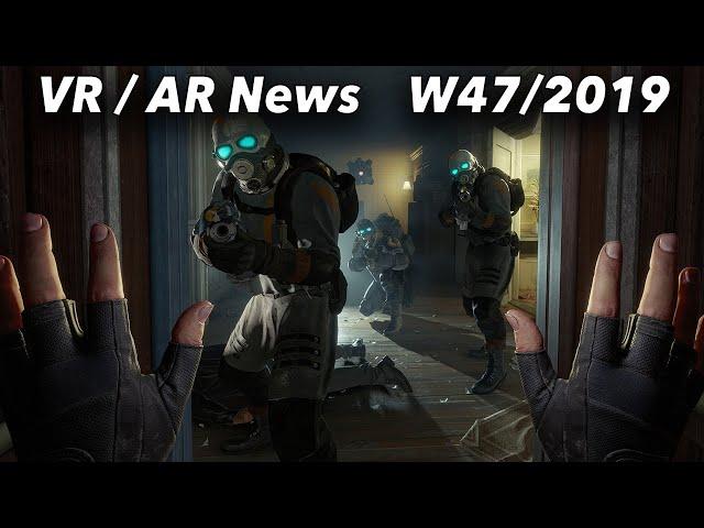 VR News, Sales, Releases (KW 47/19) Half-Life: Alyx, Oculus Link, Nreal Light