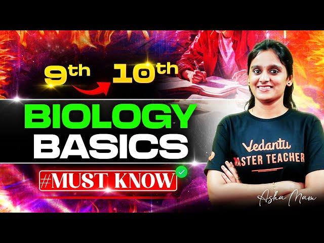 9th to 10th Biology Basics #Must Know | Asha ma'am