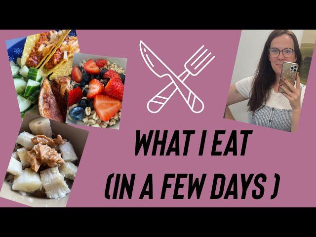 What I Eat In A Few Days // Eating Healthy // Weightloss Journey // July 2024